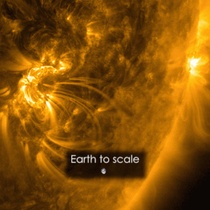 فوران عجیب و جالب شراره‌های خورشیدی در هفته جاری + ویدئو
