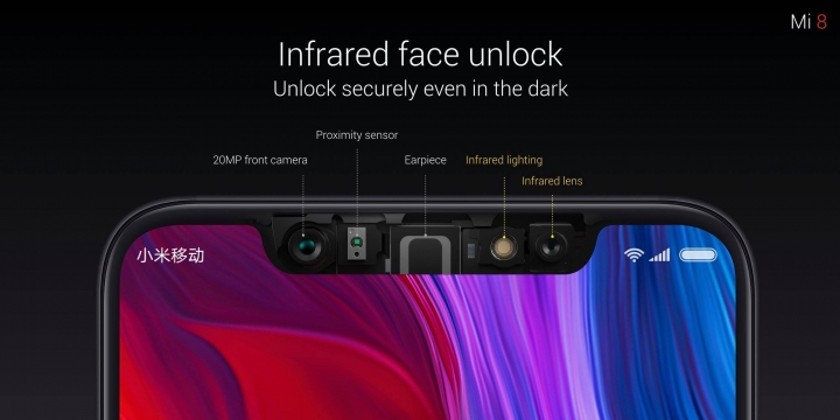 گوشی Xiaomi Mi 8 به صورت رسمی رونمایی شد؛ اولین اندرویدی با تشخیص چهره سه‌بعدی