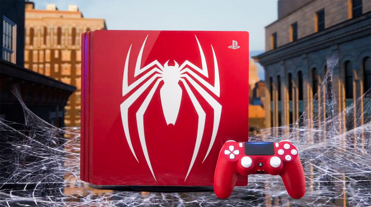 فروش محدود کنسول PS4 با طرح فوق‌العاده جذاب اسپایدرمن