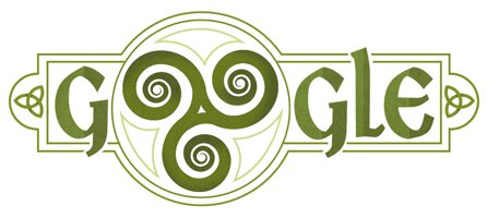تغییر لوگوی گوگل به افتخار عید ایرلندی‌ها