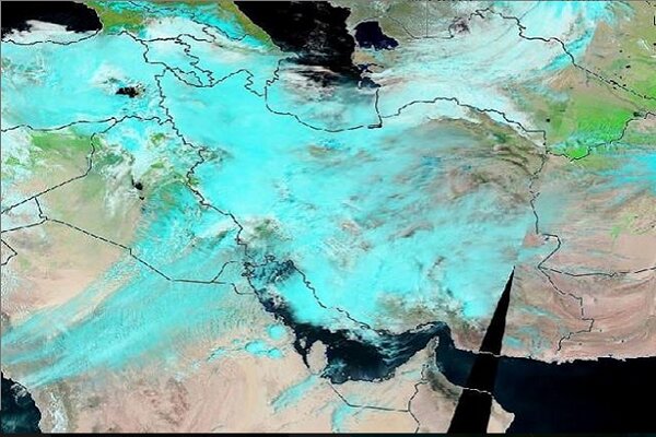 پایش ماهواره‌ای آخرین وضعیت سیل در خوزستان