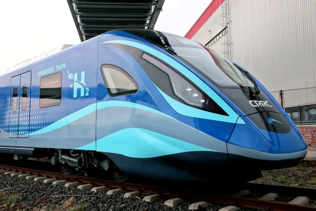 سریع‌ترین قطار سوخت هیدروژنی جهان با سرعت 160 کیلومتر بر ساعت در چین شروع به کار کرد