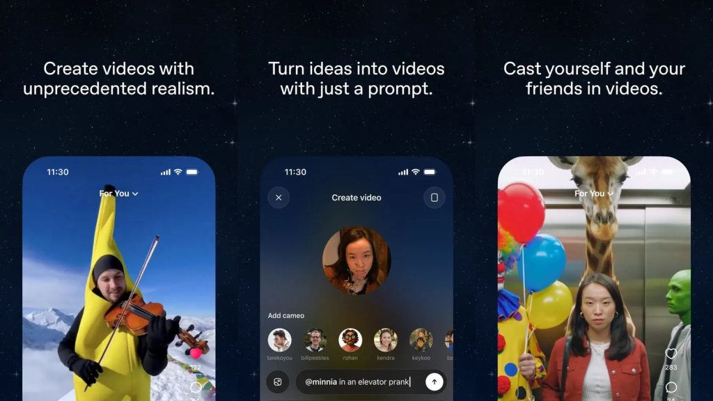 OpenAI تولید ویدیوی دیپ‌فیک با Sora از سلبریتی‌ها را سخت‌تر کند