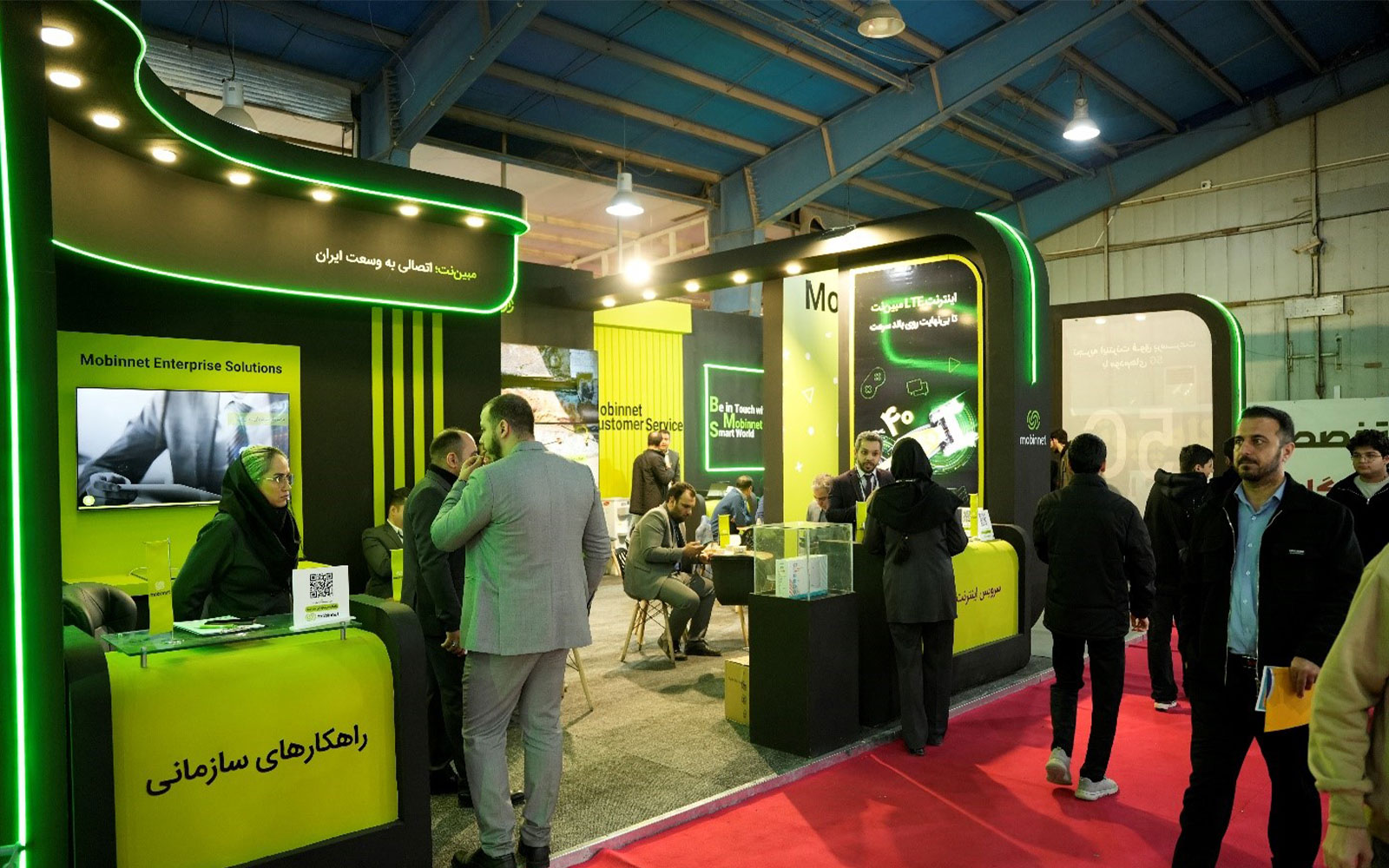 حضور مبین‌نت در الکامپ اهواز با تمرکز بر توسعه زیرساخت‌های ارتباطی و هوشمندسازی کسب‌وکارها